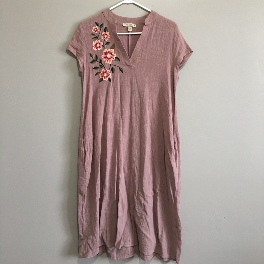 Lavender floral dress